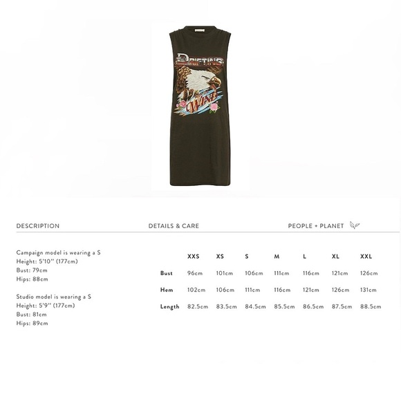 NWT NEW Spell & The Gypsy Wind Drifter Tank Dress Size Small - Picture 5 of 5